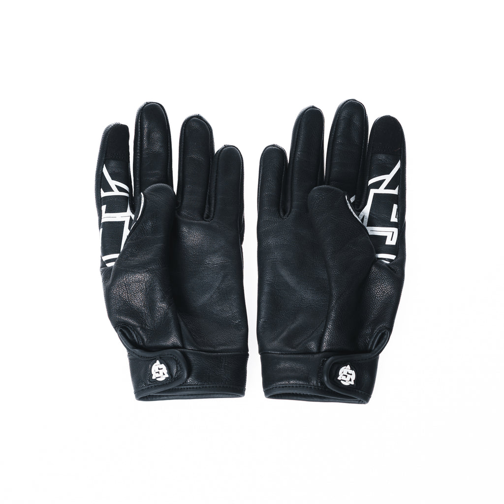 Black Moto Gloves