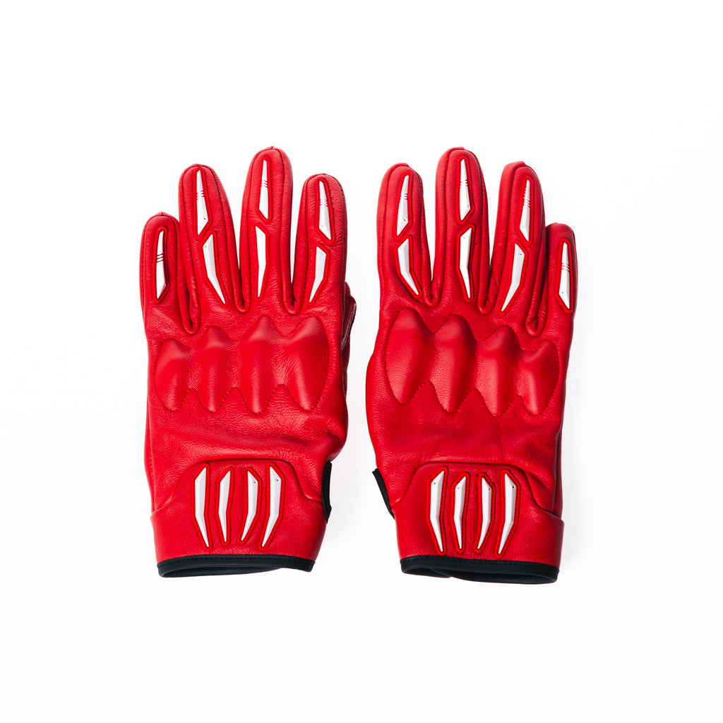 Red Moto Gloves