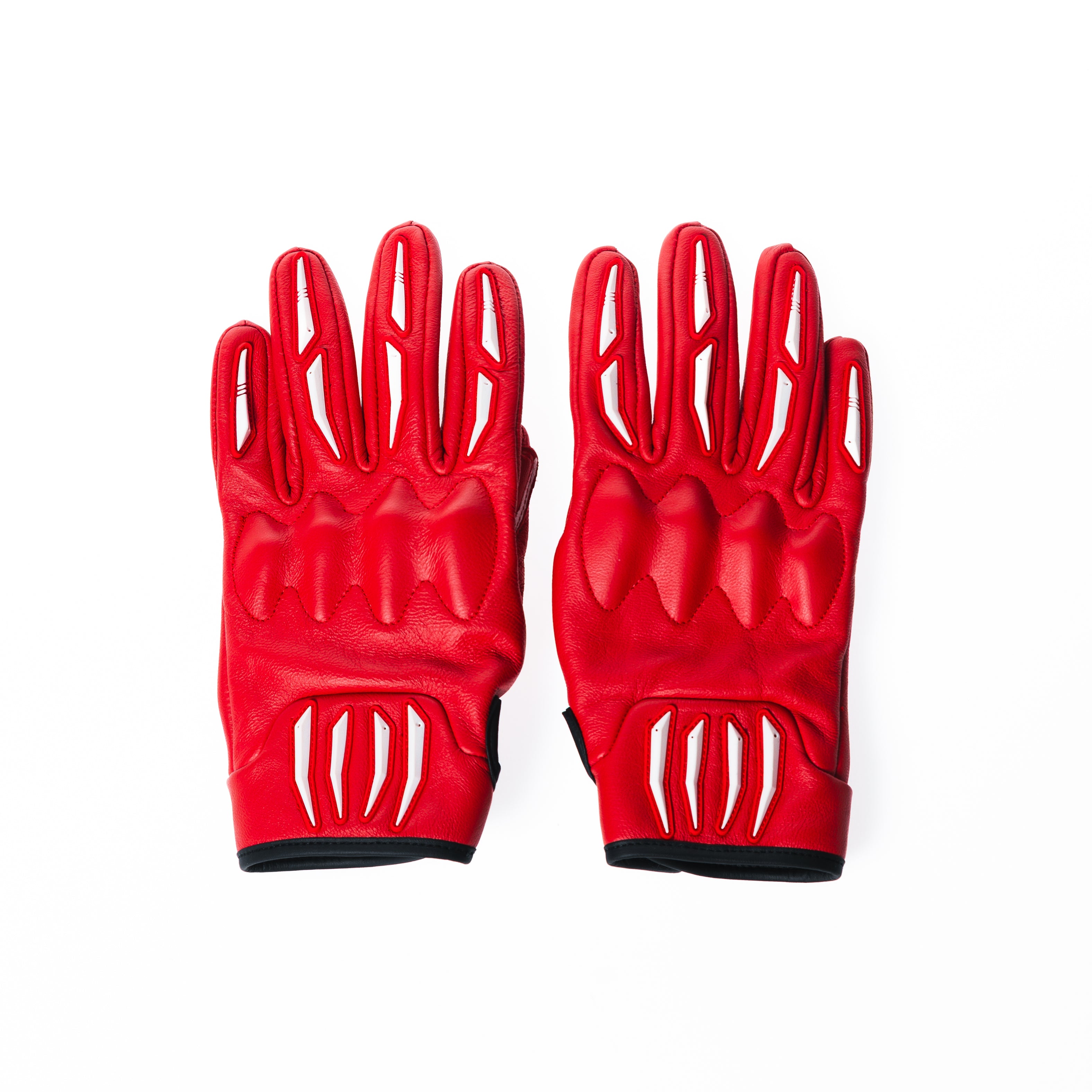 Red Moto Gloves