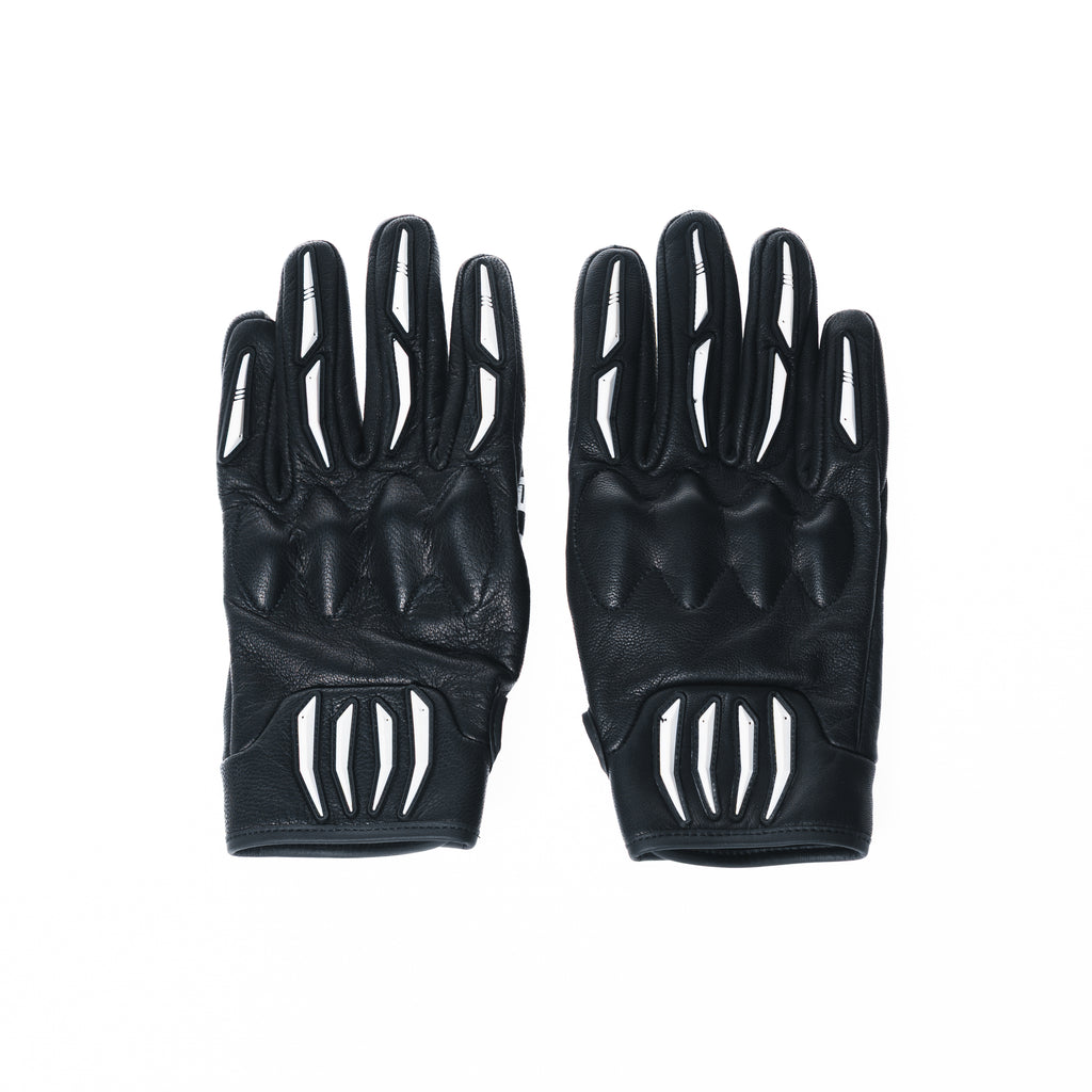 Black Moto Gloves