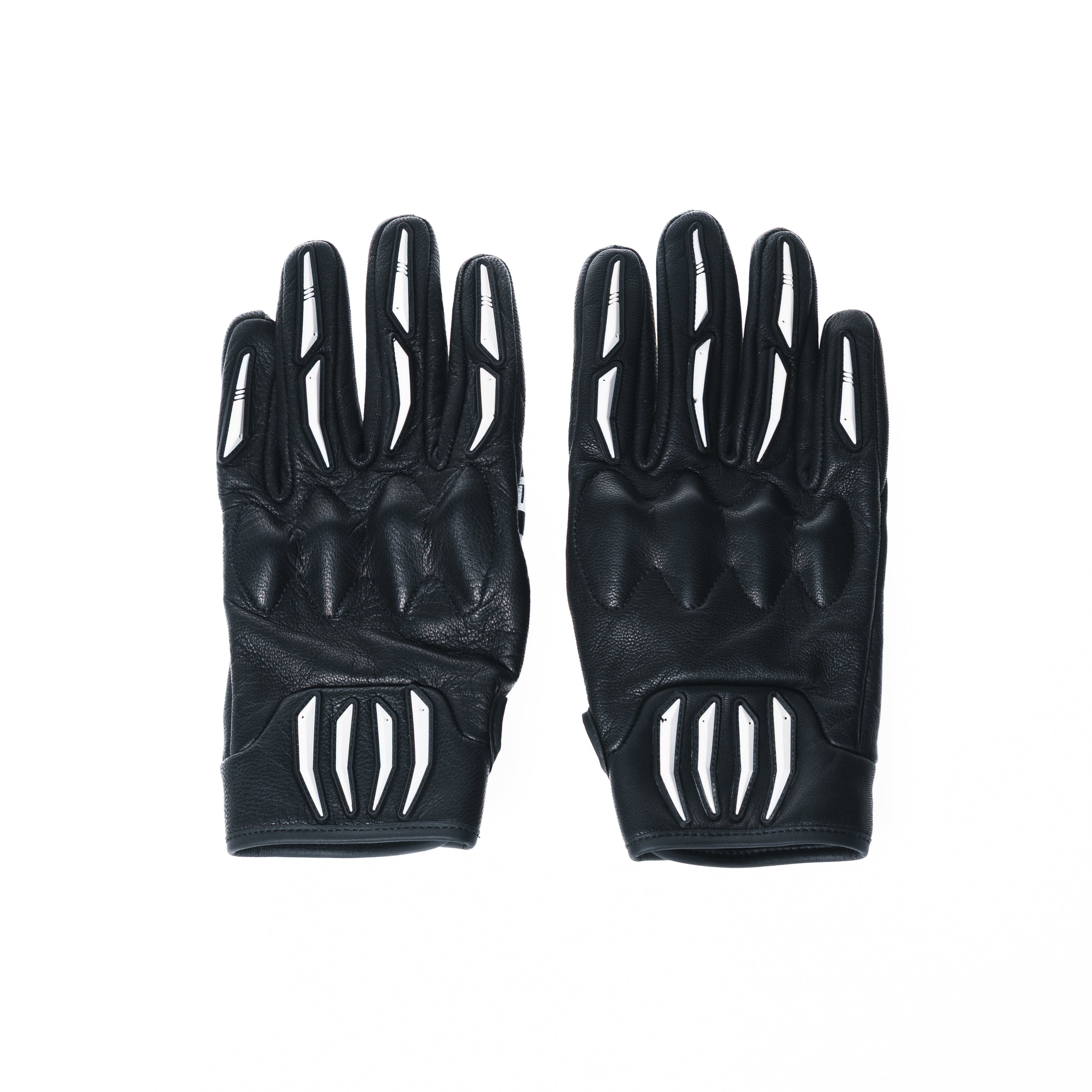 Black Moto Gloves